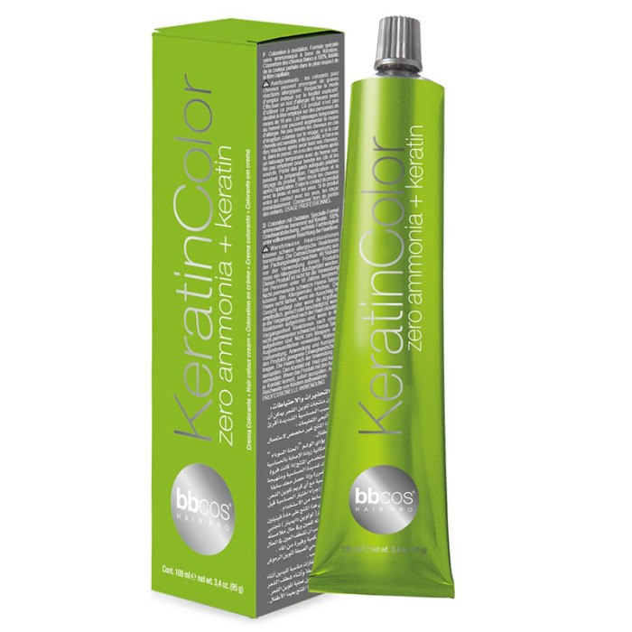 Bbcos Keratin Hair Color 100ml 9.00