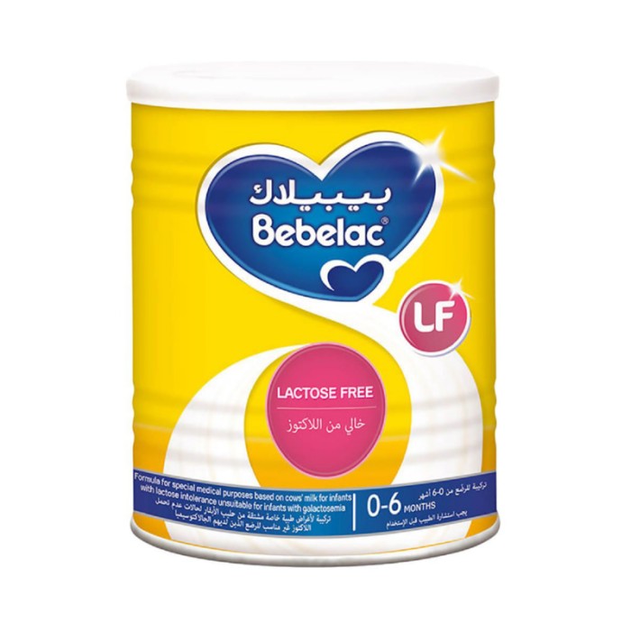Bebelac Lactose Free Milk, 400g