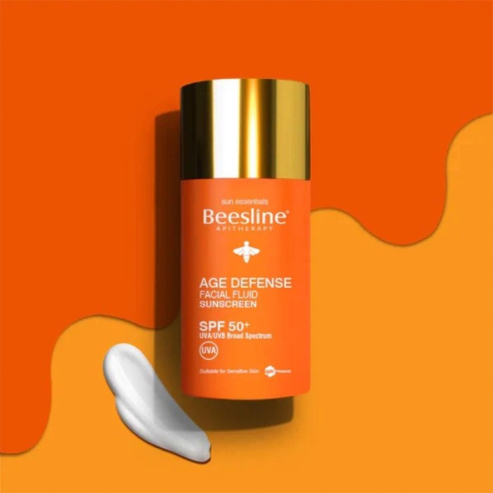Beesline Age Defence Facial Fluid Sunscreen SPF50 40ml