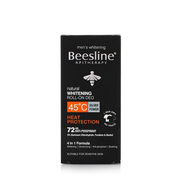 Beesline men Whitening Roll On Heat Protection 50ml