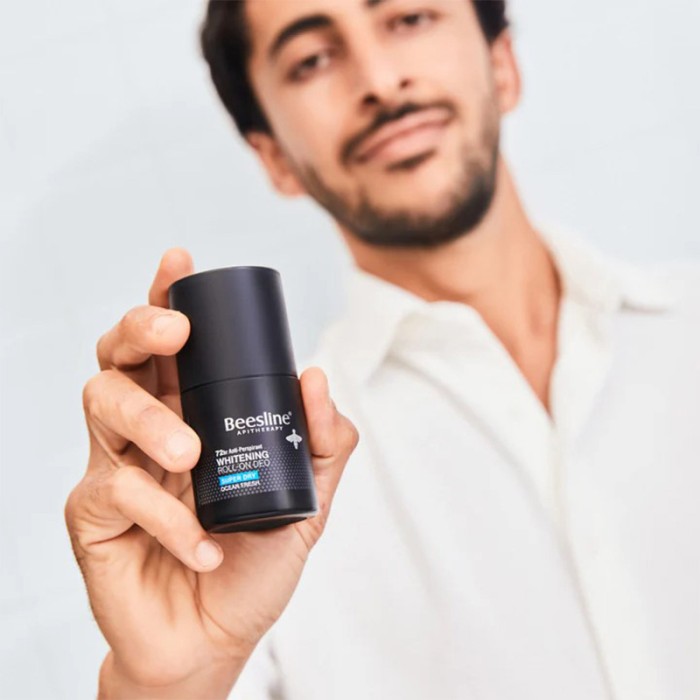 Beesline Men Whitening Roll On Super Dry Ocean Fresh 50ml