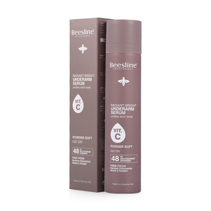 Beesline Underarm Serum Powder Soft 150ml