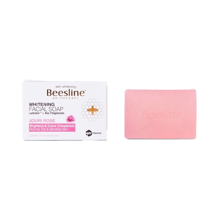 Beesline Whitening Facial Soap 85G Joure Rose