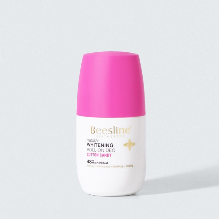Beesline Whitening Roll-On Deodorant - Cotton Candy 50ml