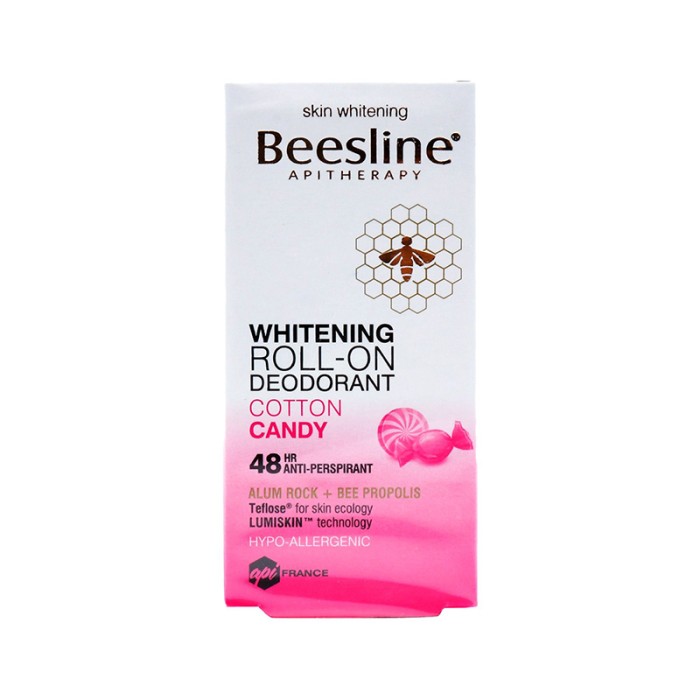 Beesline Whitening Roll-On Deodorant - Cotton Candy 50ml