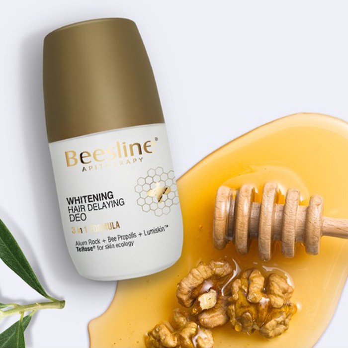 Beesline Whitening Roll On Hair Delaying Deodorant 50ml