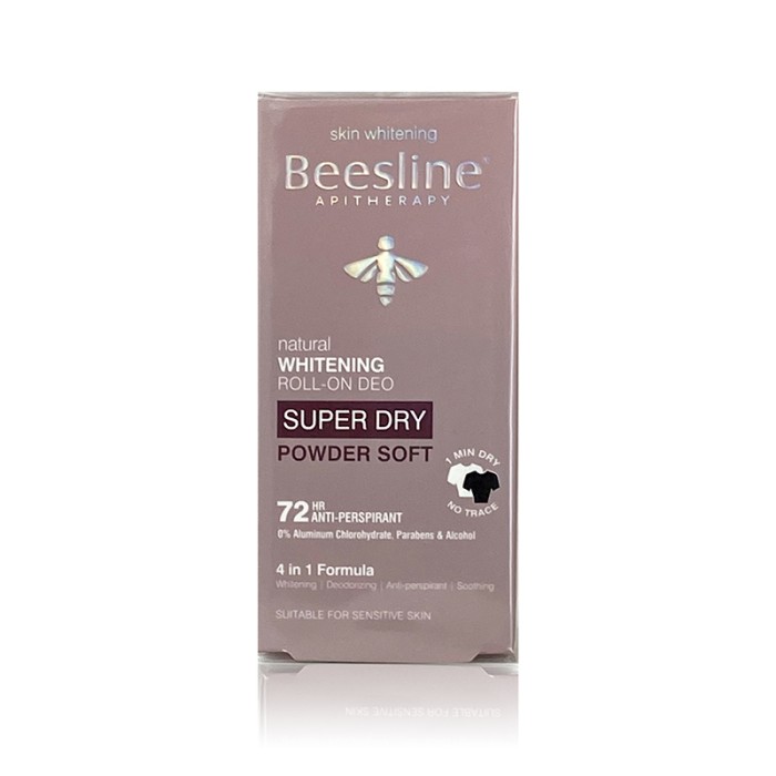 Beesline Whitening Roll On Super Dry Powder Soft 50ml