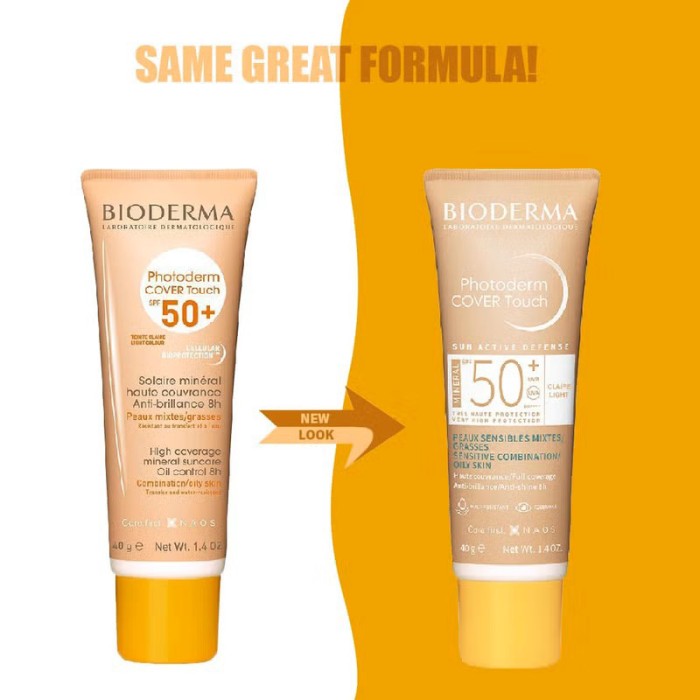 Bioderma Photoderm Cover Touch Light Tinted Spf50 40ml