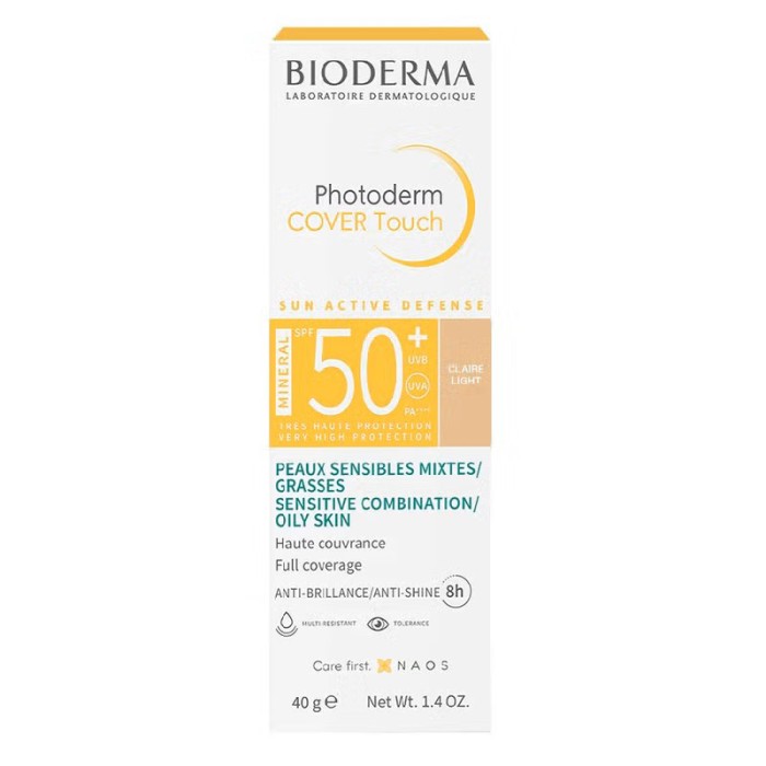 Bioderma Photoderm Cover Touch Light Tinted Spf50 40ml