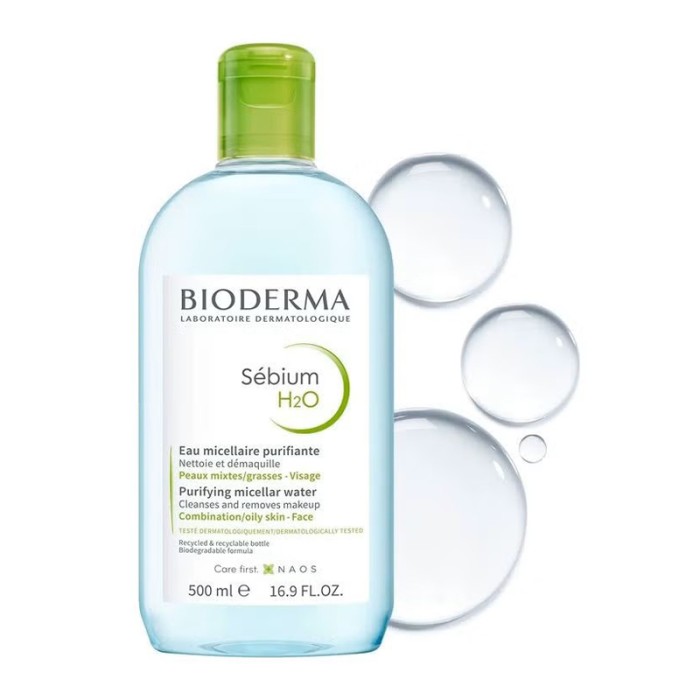 Bioderma Sebium H20 500ml Without Pump