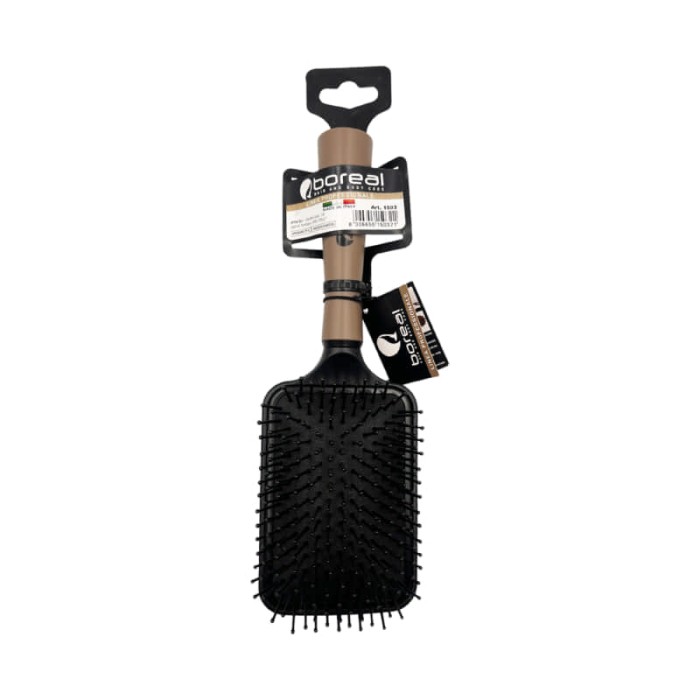 Boreal Hairbrush 1503 – Extra Large Cushioned Paddle Brush with Rounded Plastic Pins