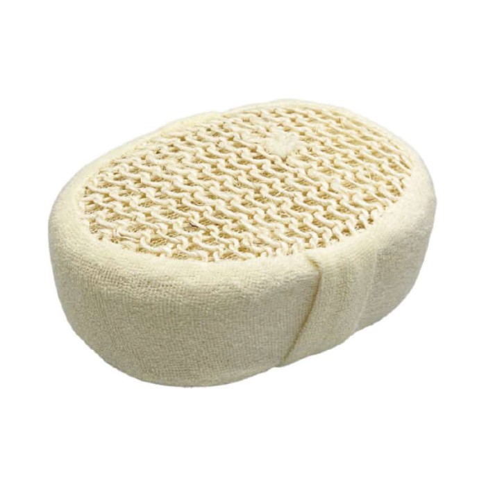 Boreal Natural Sisal & Cotton Body Loofah Sponge -1470 - Natural and Refreshing Skin