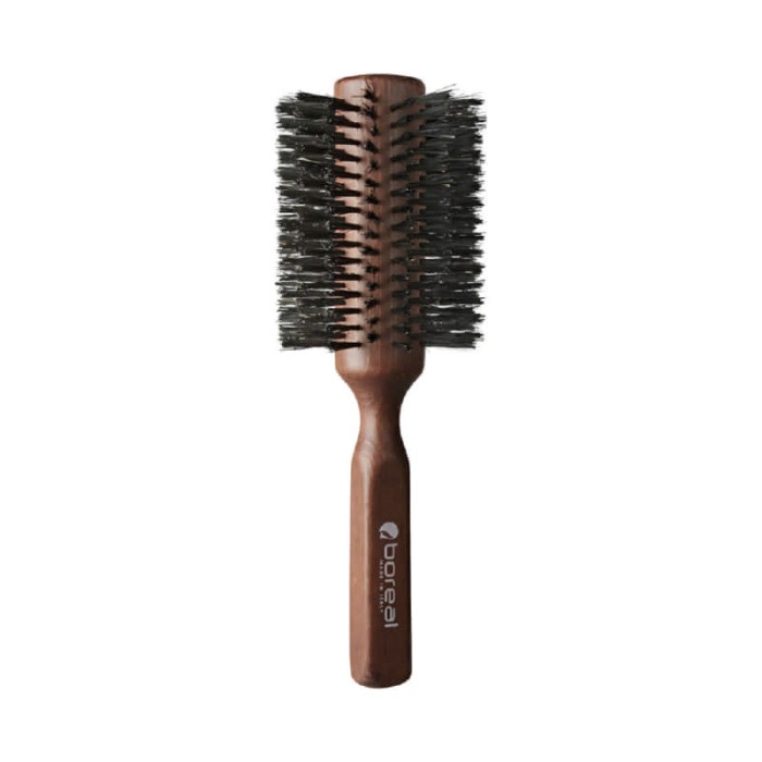 Boreal Wood Line Hair Brush - 597/D - Effortless Hair Styler