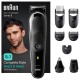 Braun All in One Style Kit Series 3, 8 in 1 Curated Kit, Grey