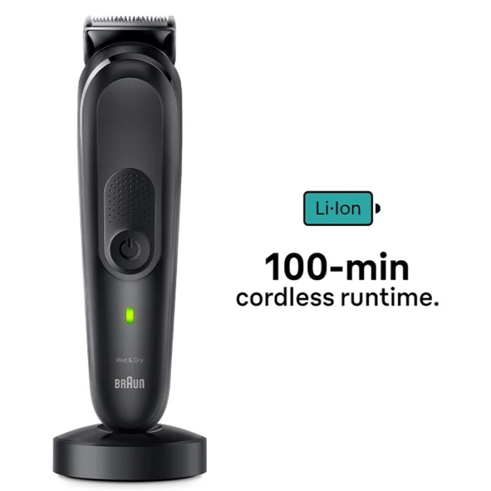 Braun All in One Style Kit Series 7, 17 in 1 Style Kit, Black