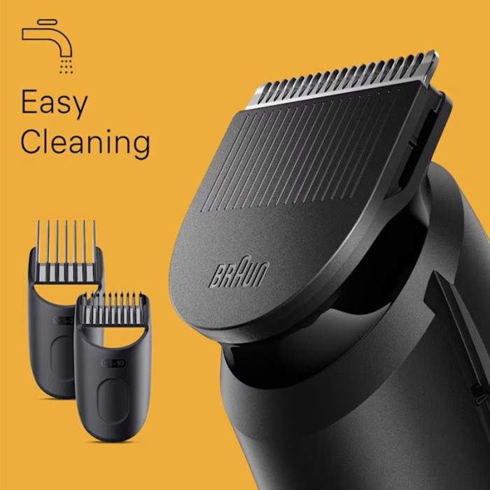 Braun Beard Trimmer Seies 3 With Precision Wheel, Grey