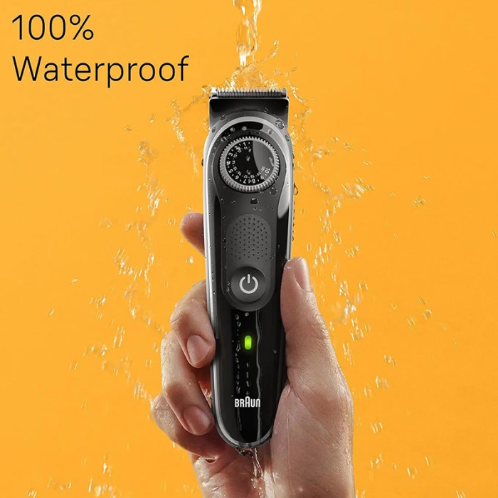 Braun Beard Trimmer Series 3 With Precision Wheel, Black