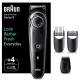 Braun Beard Trimmer Series 3 With Precision Wheel, Black