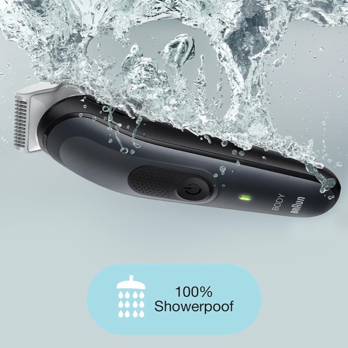 Braun Body Groomer Series 3, Full Body With SkinShield Technology With 3 Tools