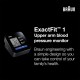 Braun ExactFit 1 Upper Arm Blood Pressure Monitor Black