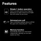 Braun ExactFit 1 Upper Arm Blood Pressure Monitor Black