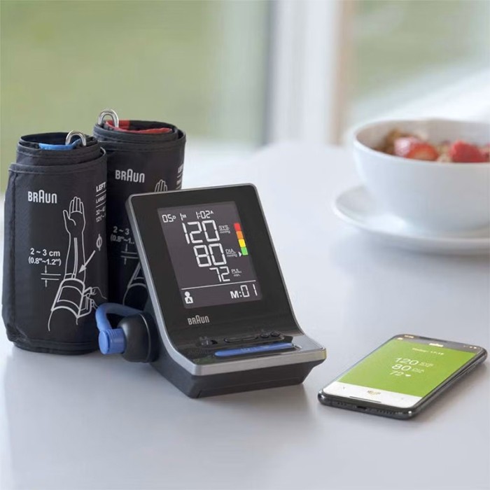 Braun ExactFit 3 Upper Arm Blood Pressure Monitor Black