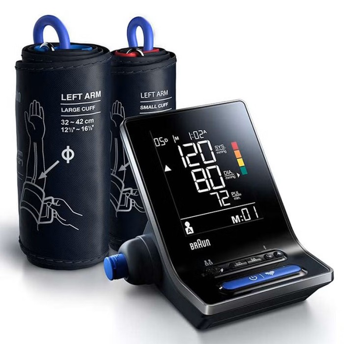 Braun ExactFit 3 Upper Arm Blood Pressure Monitor Black