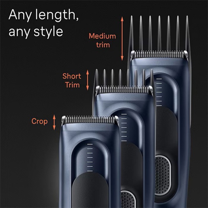 Braun Hair Clipper Series 5, 17 Length Settings, 2 Combs & Pouch