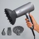 Braun Hairdryer HD4.3 HTDC Motor Hair Dryer, 2200 W, Electro Grey
