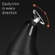Braun Hybrid Trimmer Face With 4D Flex Blade, Waterproof, 3 Combs, Pouch, Black