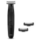 Braun Hybrid Trimmer Face With 4D Flex Blade, Waterproof, 3 Combs, Pouch, Black