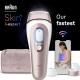 Braun IPL Skin I Expert Hair Removal With Pouch, Venus Razor & 3 Heads, Bronze/White