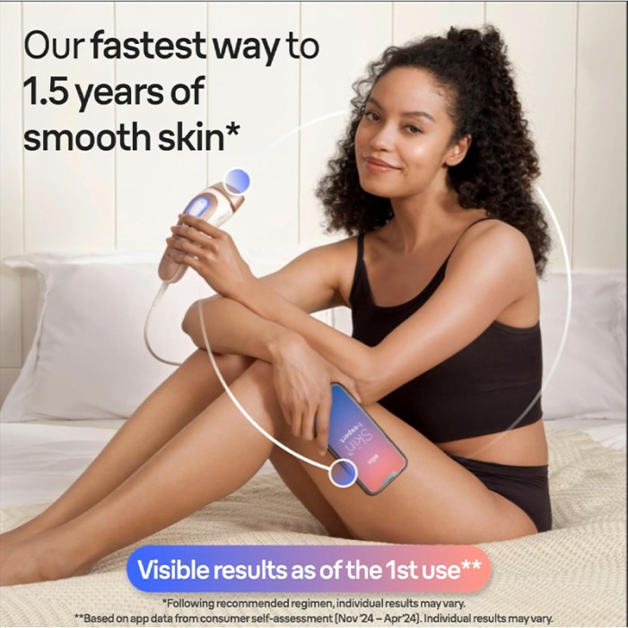 Braun IPL Skin I Expert Hair Removal With Pouch, Venus Razor & 3 Heads, Bronze/White