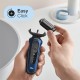 Braun Series 6 Wet & Dry, Closeness & Skin Comfort Shaver With Travel Case, Blue/Black