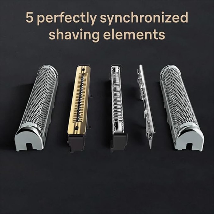 Braun Series 9 Pro+ 9569cc Electric Shaver, Wet & Dry With 6 in 1 SmartCare Center and Travel Case, Gold