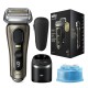 Braun Series 9 Pro+ 9569cc Electric Shaver, Wet & Dry With 6 in 1 SmartCare Center and Travel Case, Gold