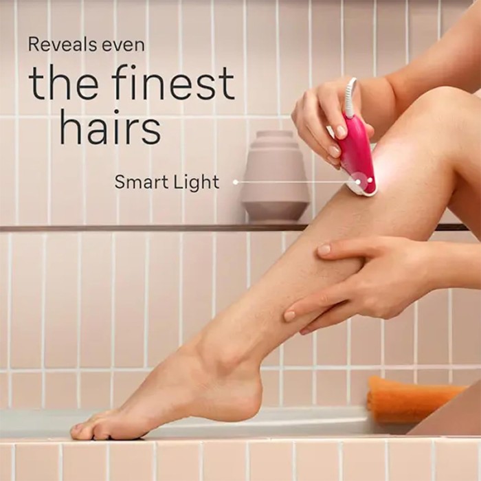 Braun Silk Epil 3, Easy Hair Removal Device, Epilator & Bikini Trimmer Set, Raspberry