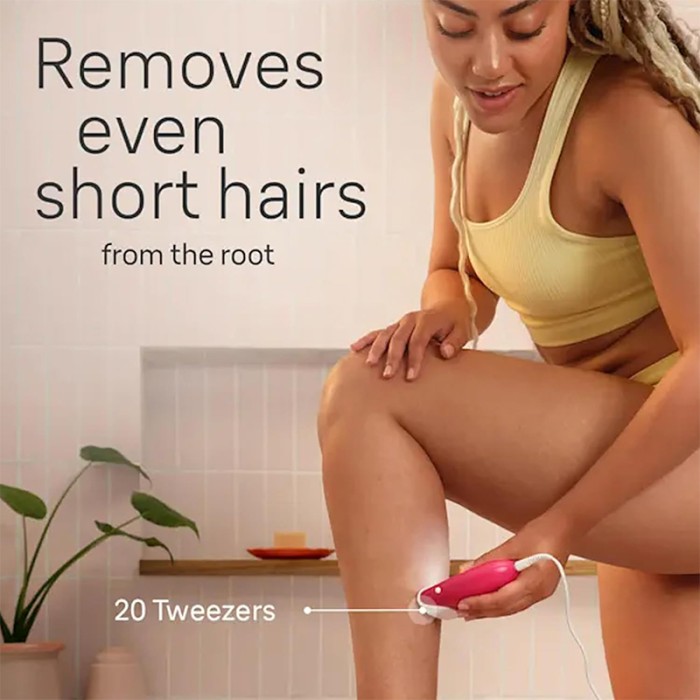 Braun Silk Epil 3 Easy Hair Removal Device Epilator, Raspberry