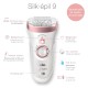 Braun Silk Epil 9 SensoSmart Technology Wet & Dry Epilator With 7 Extras Incl. Silk Epil 3in1 Trimmer