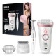 Braun Silk Epil 9 SensoSmart Technology Wet & Dry Epilator With 7 Extras Incl. Silk Epil 3in1 Trimmer