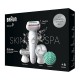 Braun Silk Epil 9 SkinSpa, Hair Removal Device, Wet & Dry Epilator