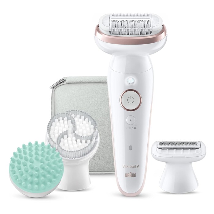 Braun Silk Epil 9 SkinSpa, Hair Removal Device, Wet & Dry Epilator