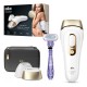 Braun Silk Expert Pro 5 IPL Hair Removal Device With 3 Extras, Precision Head, Venus Razor, Premium Bag