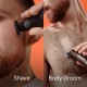 Braun X Styler Series 5, Hybrid Trimmer Face & Body With 4D Flex Blade, Black / Silver