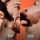 Braun X Styler Series 5, Hybrid Trimmer Face & Body With 4D Flex Blade, Black / Silver