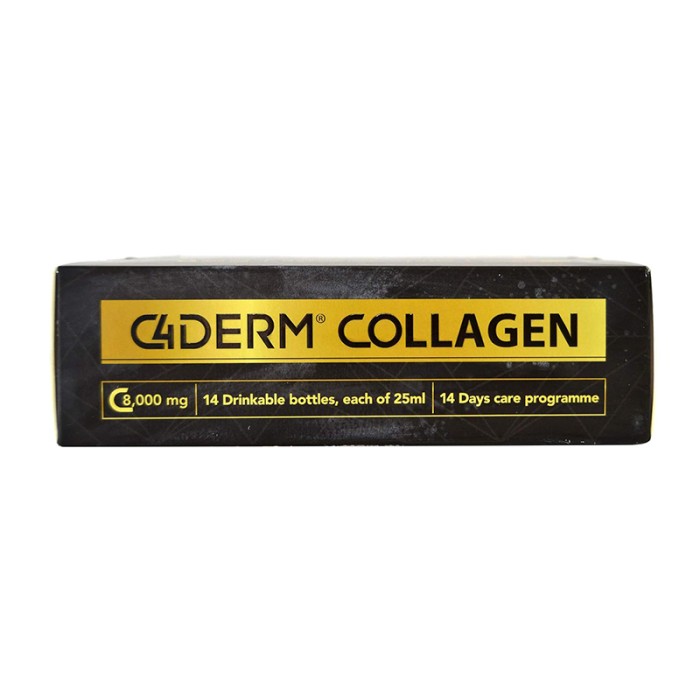 C4 Derm Premium Collagen Drink 14 Bottles x 25ml