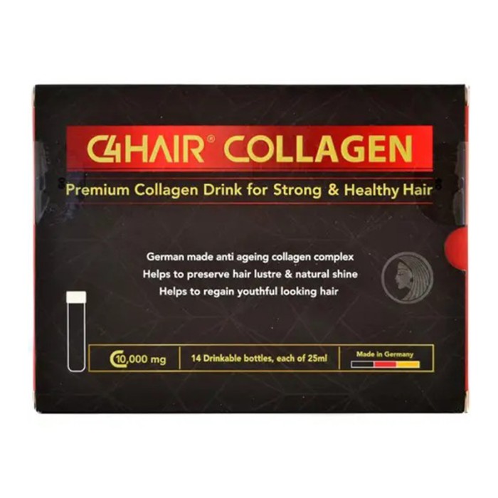 C4 Hair Premium Collagen Drink 14 Bottles x 25ml
