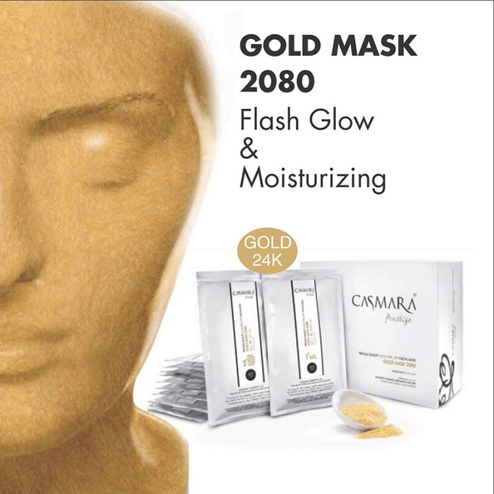 Casmara Gold Mask 2080 - Gel & Powder