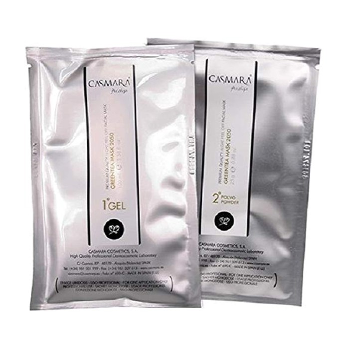 Casmara Green Tea Mask 2050 - Gel & Powder