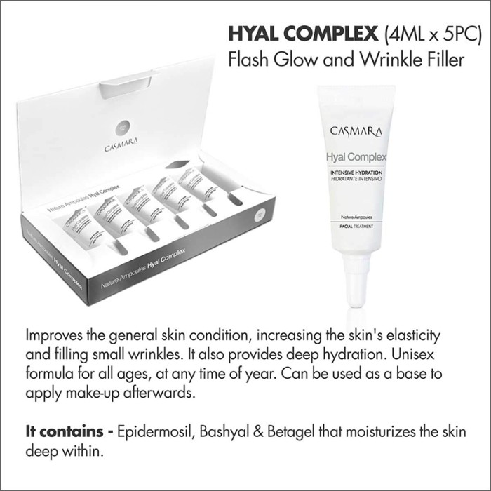 Casmara Hyal Complex Nature Ampoules 5 X 4ml